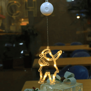 SparkleLights | LED-Lampe in Schneeflocken- und Sternform für die Weihnachtsdekoration 0