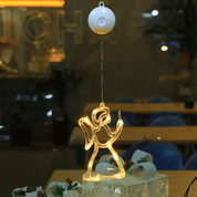 SparkleLights | LED-Lampe in Schneeflocken- und Sternform für die Weihnachtsdekoration 15