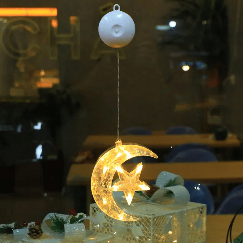 SparkleLights | LED-Lampe in Schneeflocken- und Sternform für die Weihnachtsdekoration 23