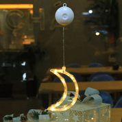 SparkleLights | LED-Lampe in Schneeflocken- und Sternform für die Weihnachtsdekoration 34