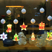 SparkleLights | LED-Lampe in Schneeflocken- und Sternform für die Weihnachtsdekoration 5