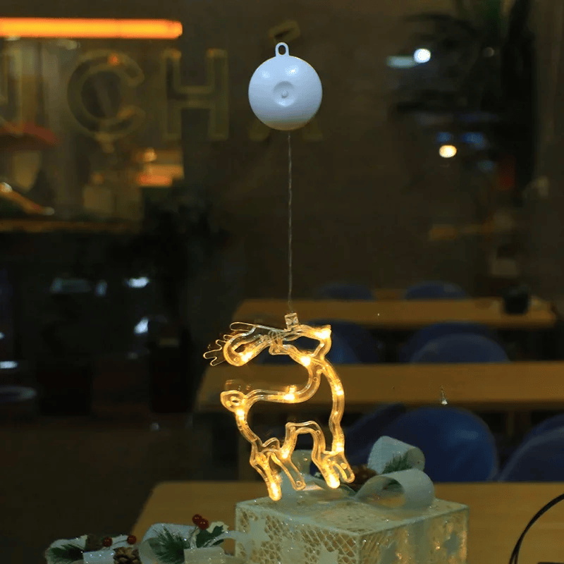 SparkleLights | LED-Lampe in Schneeflocken- und Sternform für die Weihnachtsdekoration 7