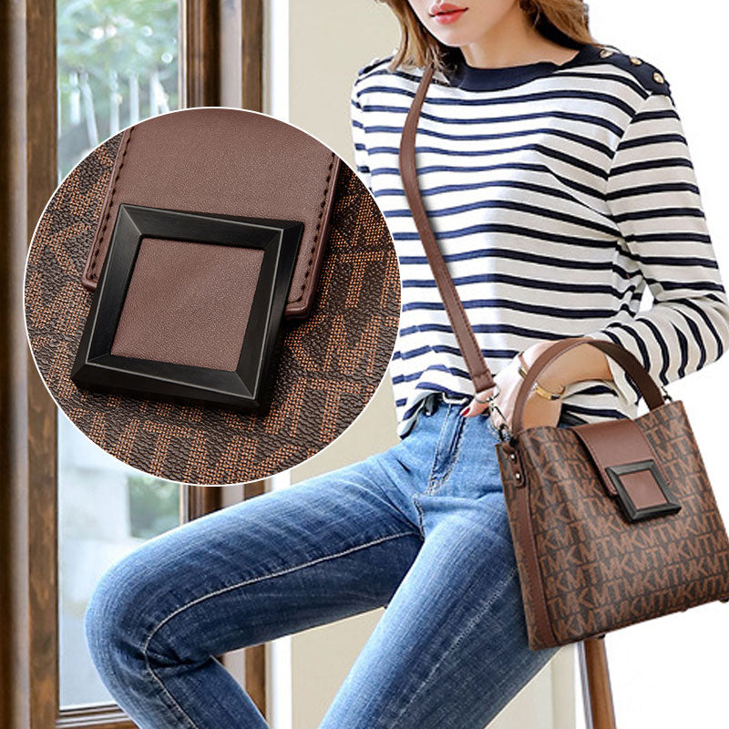 Stilvolle Damen-Beuteltasche mit vielseitigem PU-Futter 3