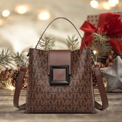 Stilvolle Damen-Beuteltasche mit vielseitigem PU-Futter 8