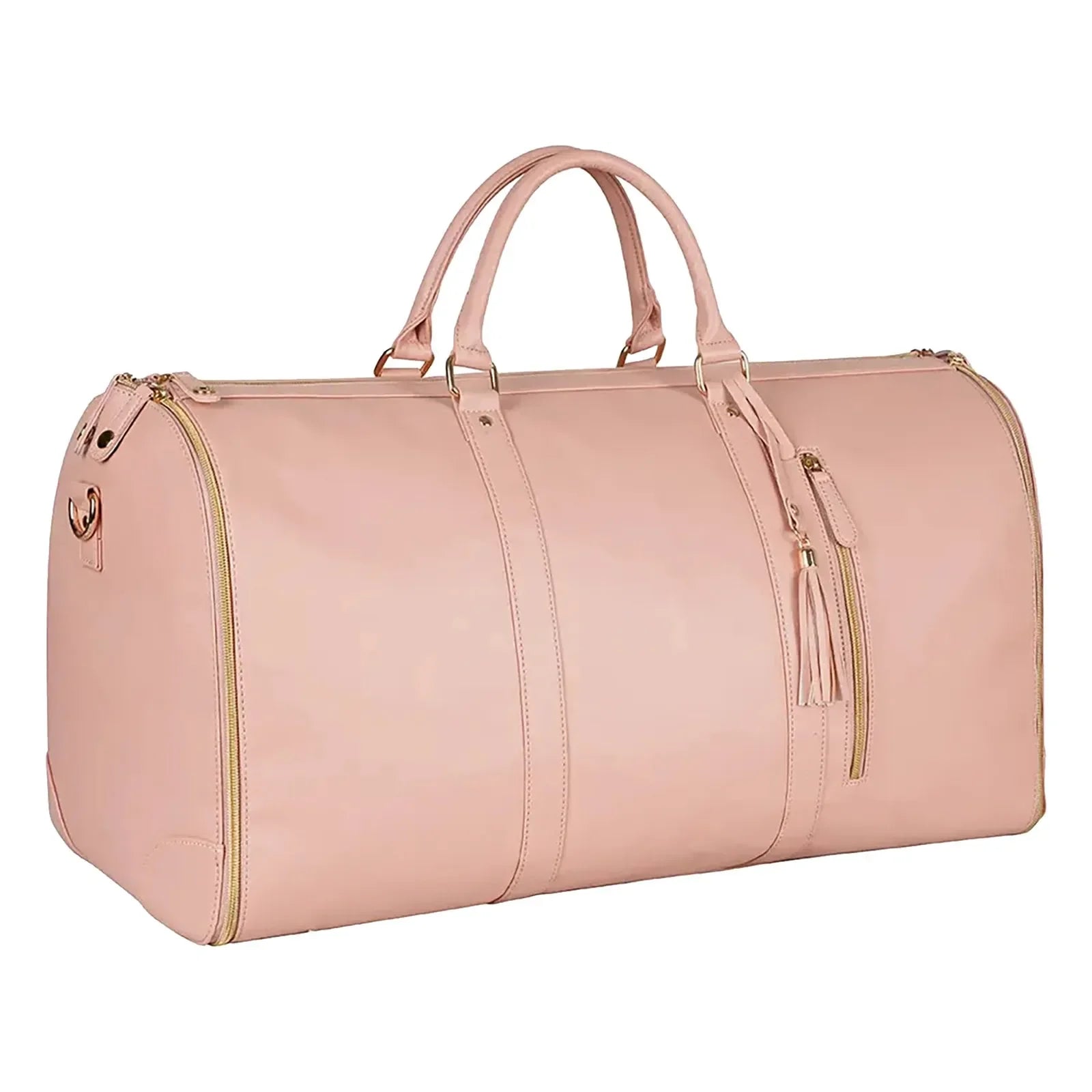 Stilvolle, faltbare Reisetasche für Damen aus wasserdichtem PU-Leder 9