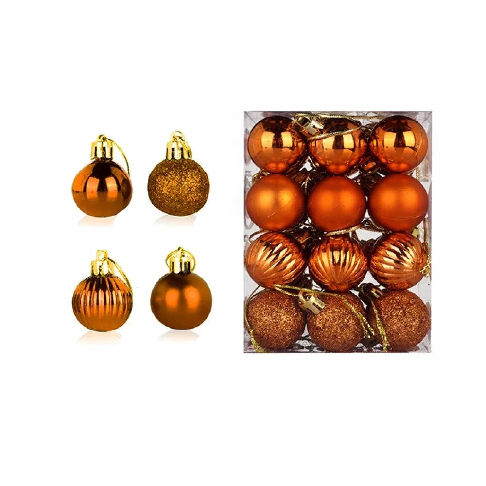 Strahlende Weihnachten | Elegante Christbaumkugeln für den Weihnachtsbaum 0