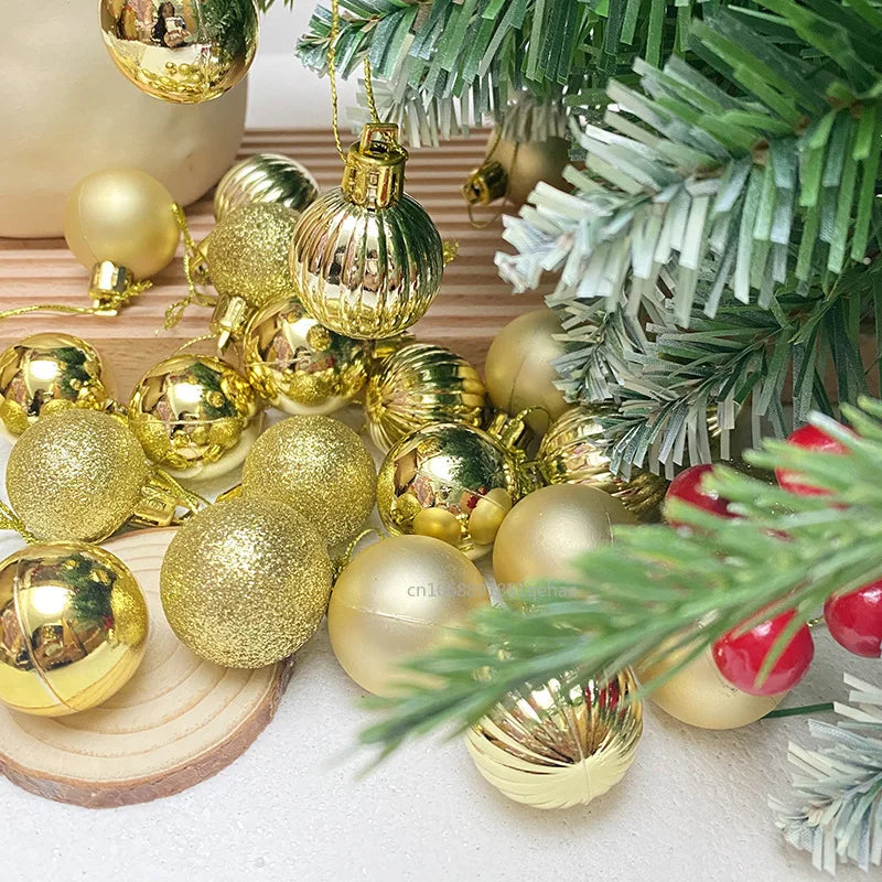 Strahlende Weihnachten | Elegante Christbaumkugeln für den Weihnachtsbaum 1