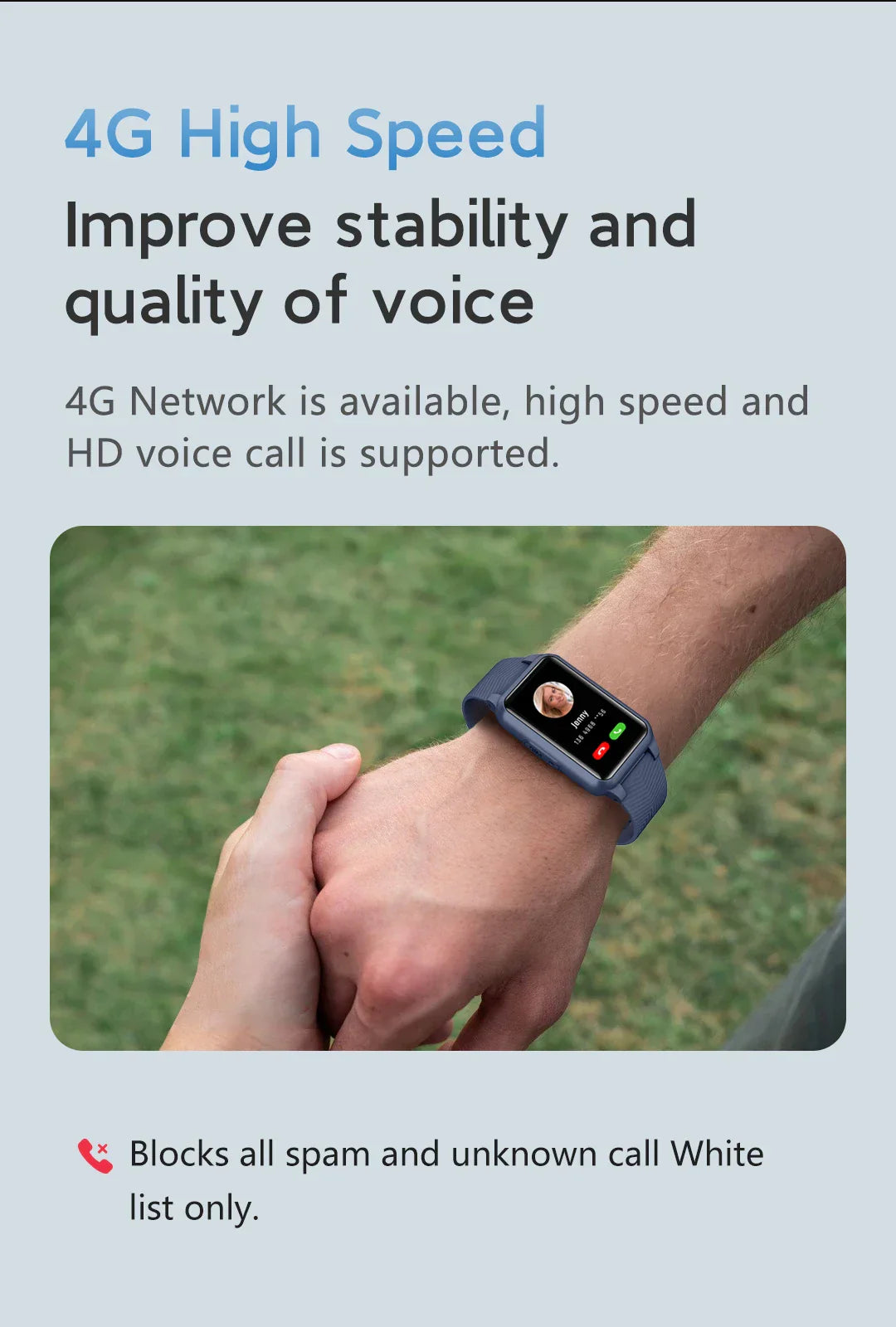 Sturzerkennungsuhr für Senioren - 4G Medizinischer Alarm mit GPS & SOS Smartwatch 3