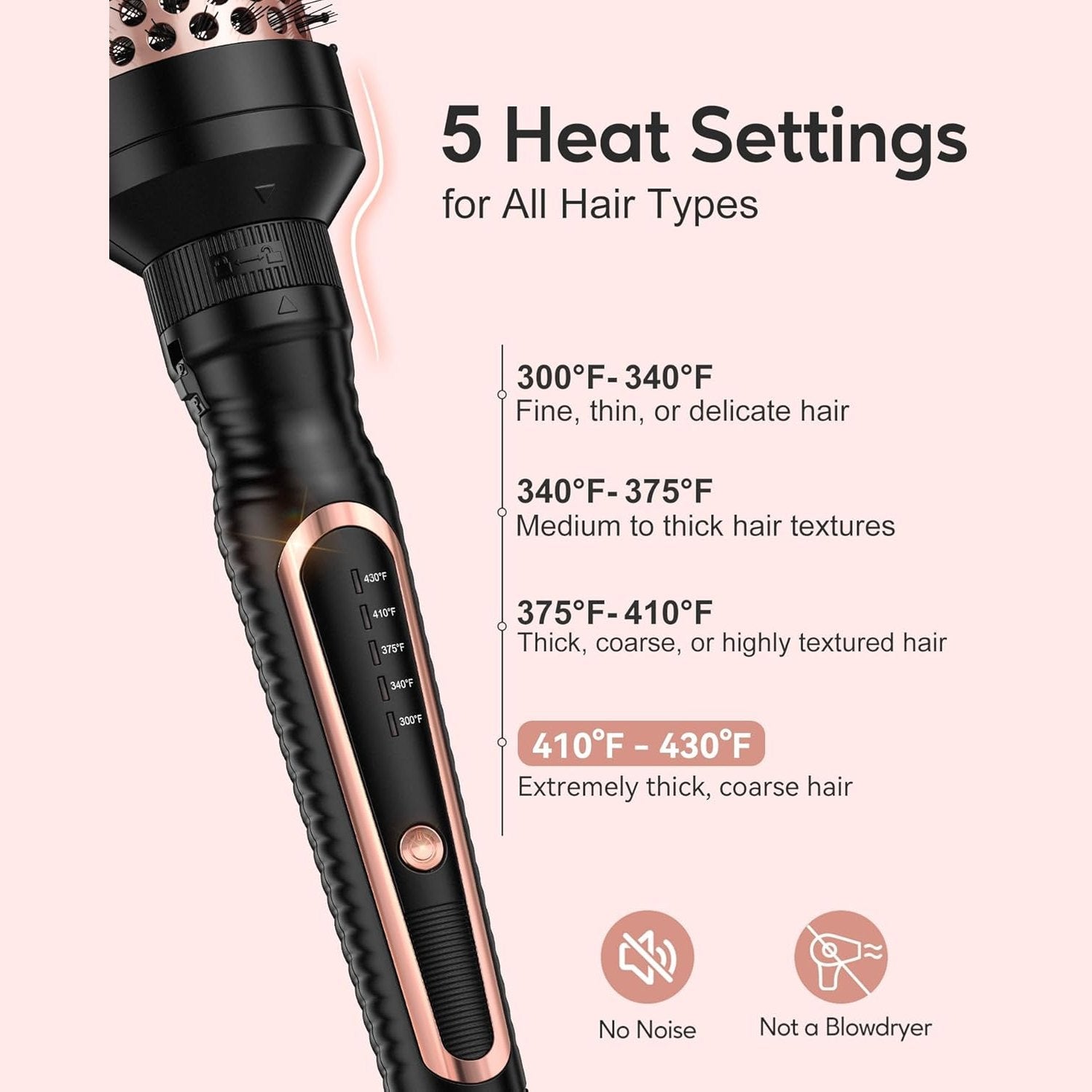 StyleSphere | 3-in-1 Ionen-Haarstyler für glatte, glänzende und frizzfreie Locken 4