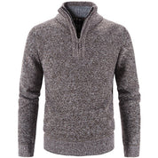 Stylischer Herrenpullover mit halbem Reißverschluss - SummitCraft 3
