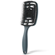 TangleFree - Nylon Borders Detangler Pinsel für gekrümmtes Styling 0