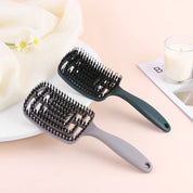 TangleFree - Nylon Borders Detangler Pinsel für gekrümmtes Styling 2