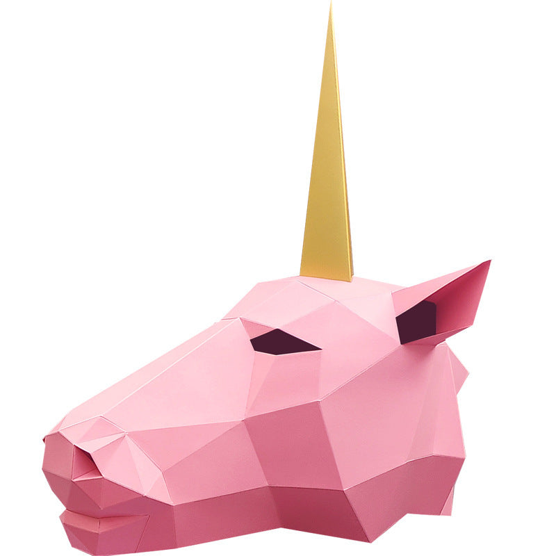 Tibetische Antilope Kreative Papier Film Kopfbedeckung Cool Student Idiy 4