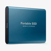 Tragbare 2 TB Externe SSD - Ultra Fast SSD External Festplatte mit USB 3.1 für die sichere Datenspeicherung 0