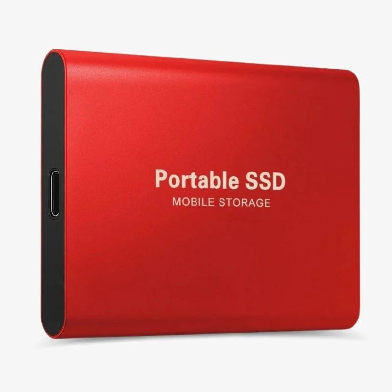 Tragbare 2 TB Externe SSD - Ultra Fast SSD External Festplatte mit USB 3.1 für die sichere Datenspeicherung 7