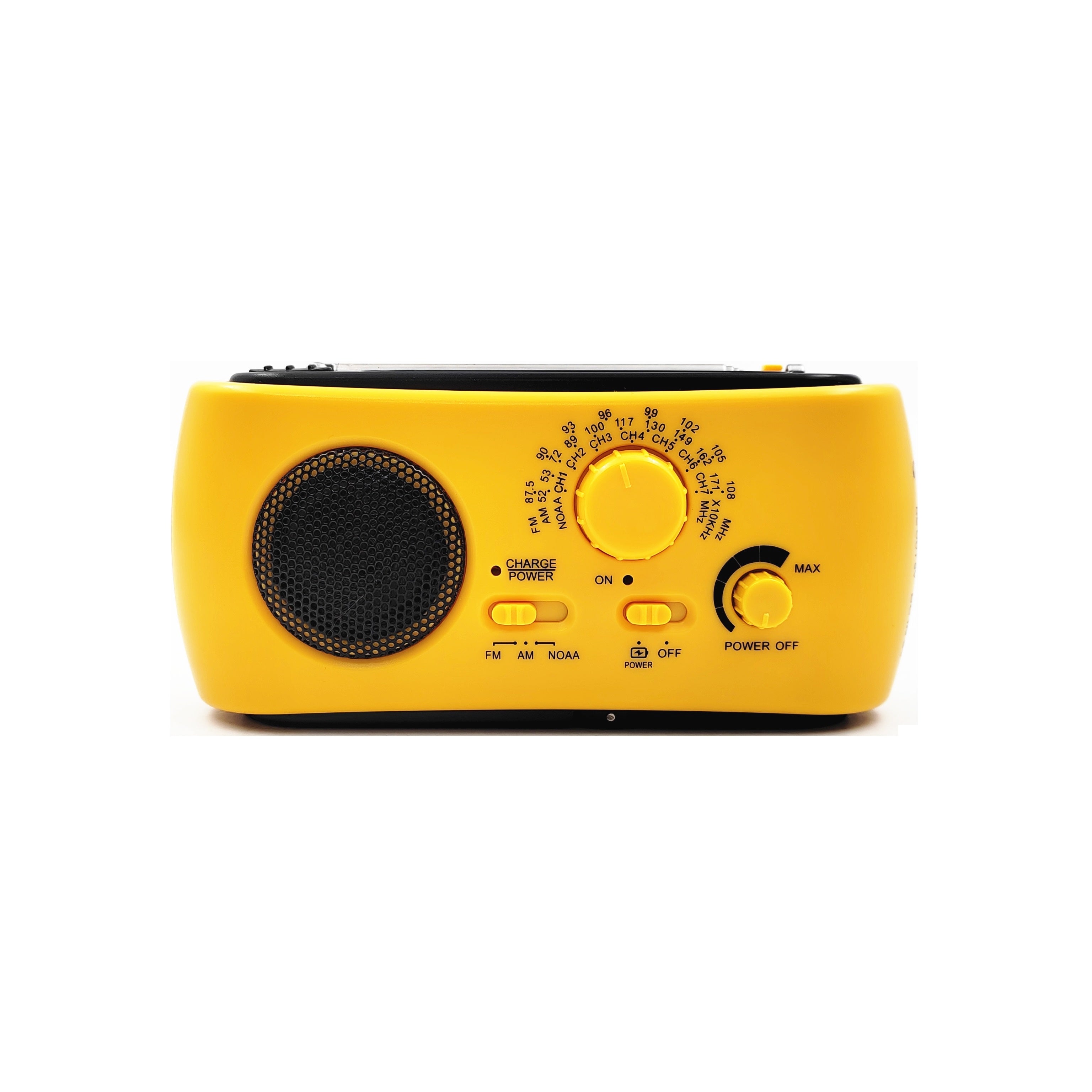 Tragbares Notfallradio mit AM/FM/NOAA, USB -Ladegerät, LED -Taschenlampe, wasserfest für Camping und Außengebrauch 2