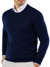 Trendiger Strickpullover mit Rundhalsausschnitt – Dante 1