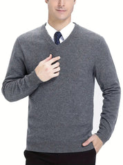 Trendiger Strickpullover mit Rundhalsausschnitt – Dante 10