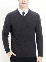 Trendiger Strickpullover mit Rundhalsausschnitt – Dante 11