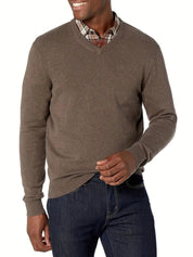 Trendiger Strickpullover mit Rundhalsausschnitt – Dante 12
