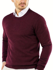 Trendiger Strickpullover mit Rundhalsausschnitt – Dante 4