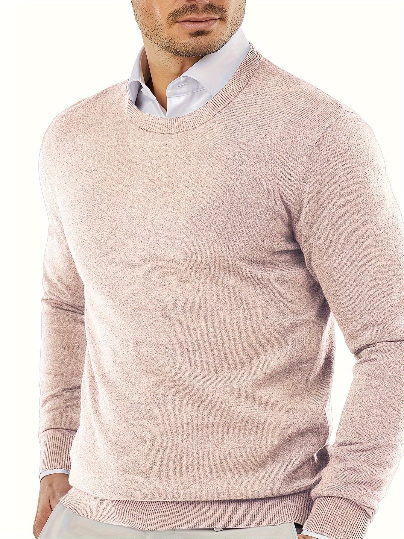 Trendiger Strickpullover mit Rundhalsausschnitt – Dante 7