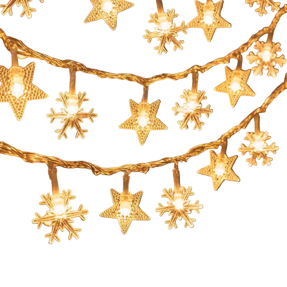 TwinkleStar – Warme LED-Lichterkette für den Weihnachtsbaum 3