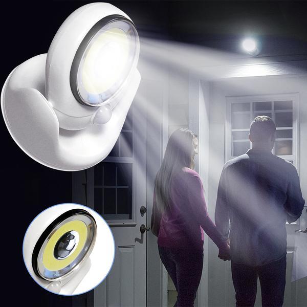 Ultra-Bright Motion Sensor LED Outdoor-Licht-wasserdichtes 450 Lumen-LED-LED-Lampe für Sicherheit und Sichtbarkeit 0