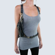 Unisex Gothic-Hüfttasche mit Totenkopfmotiv aus strapazierfähigem Material 1