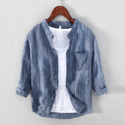 Hebe deinen Look mit dem leichten Leinenhemd Breezy von BROOKS an!