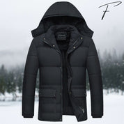 MARK | Kapuzen-Pufferjacke