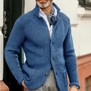 Brix | Stilren och varm herrstrickcardigan