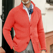 Brix | Stilren och varm herrstrickcardigan