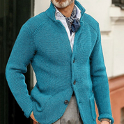 Brix | Stilren och varm herrstrickcardigan
