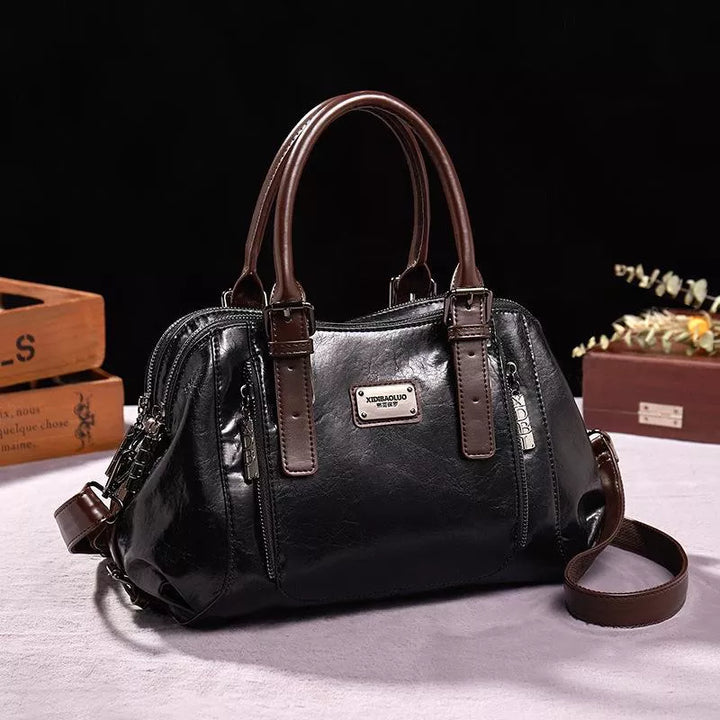 Vintage-Handtasche für Damen – Zeitlose Eleganz – Leder 5