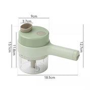 VitaChop | Kabelloser elektrischer Gemüsezerkleinerer für die schnelle Zubereitung von Mahlzeiten 5