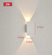 Triglow - Wasserdichte LED-Außenwandleuchte
