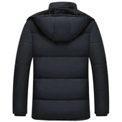MARK | Kapuzen-Pufferjacke