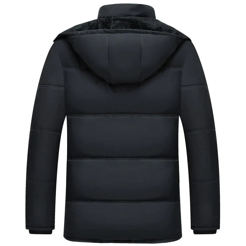MARK | Kapuzen-Pufferjacke