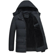 MARK | Kapuzen-Pufferjacke