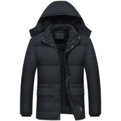 MARK | Kapuzen-Pufferjacke