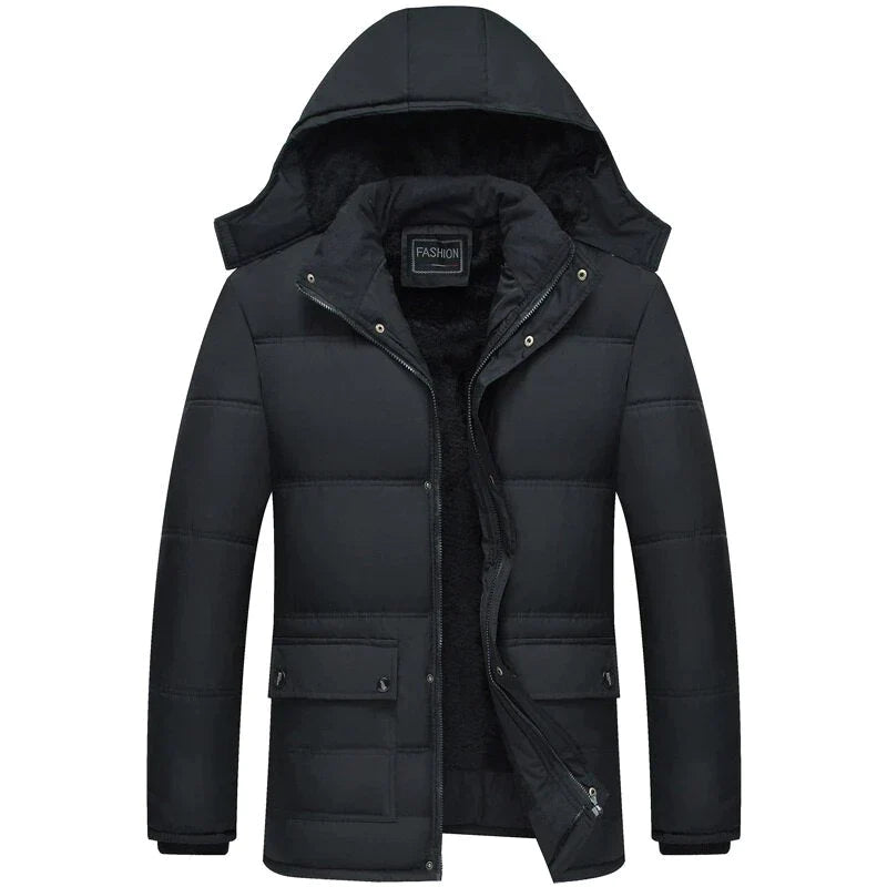 MARK | Kapuzen-Pufferjacke