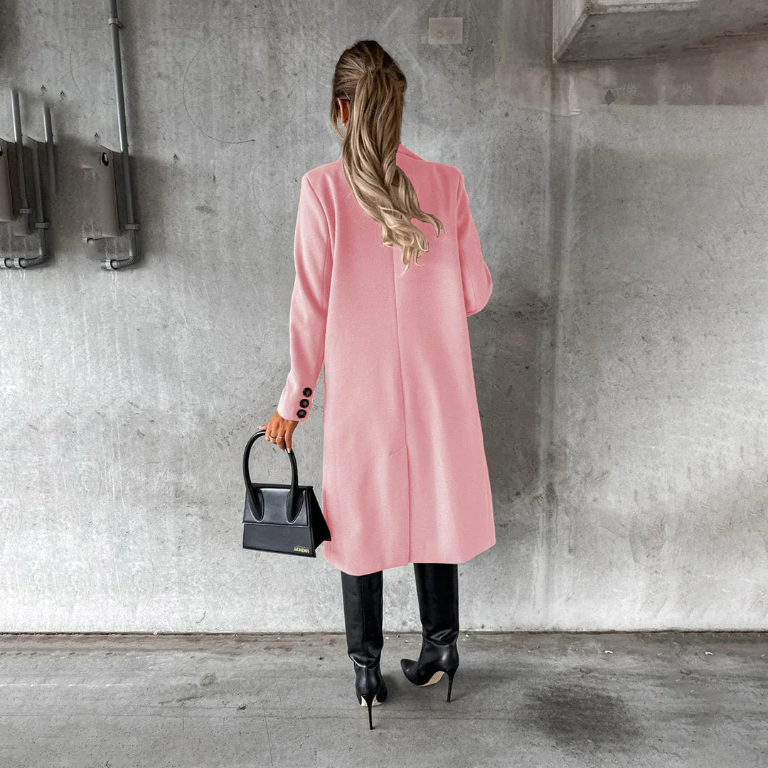 Damen vinterjacka i rosa – Omisskännlig komfort och stil