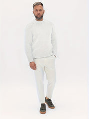 Warmer, einfarbiger Strickpullover für Herren – Elliot 8