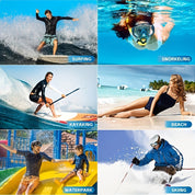 Wasserdichte Telefonbeutel mit Nackengurt für Strand und Reisen-Langlebige PVC-Smartphone-Hülle für 20-32 cm-Geräte 4