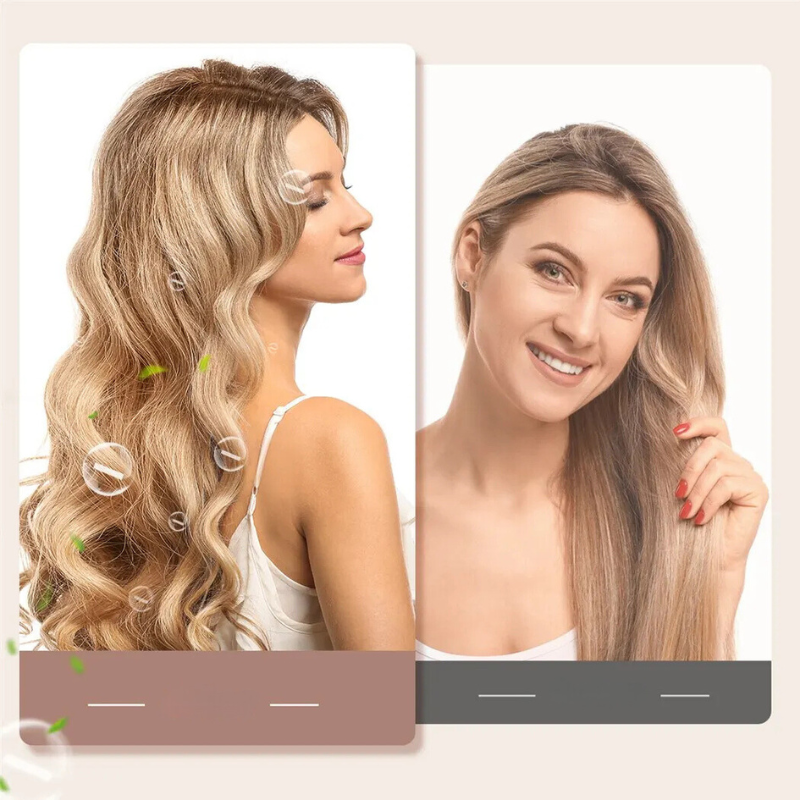 WaveLuxe | Doppel-Lockenstab und Haartrockner für müheloses Salon-Styling zu Hause 1