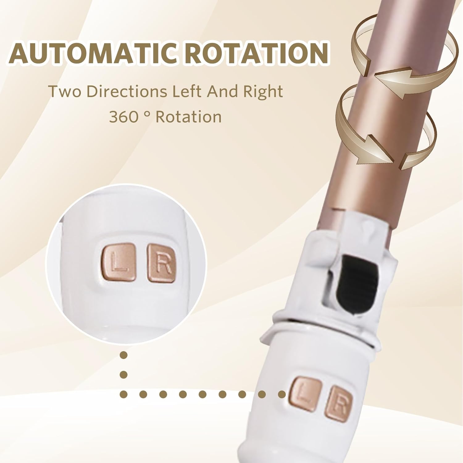 WaveLuxe | Doppel-Lockenstab und Haartrockner für müheloses Salon-Styling zu Hause 2