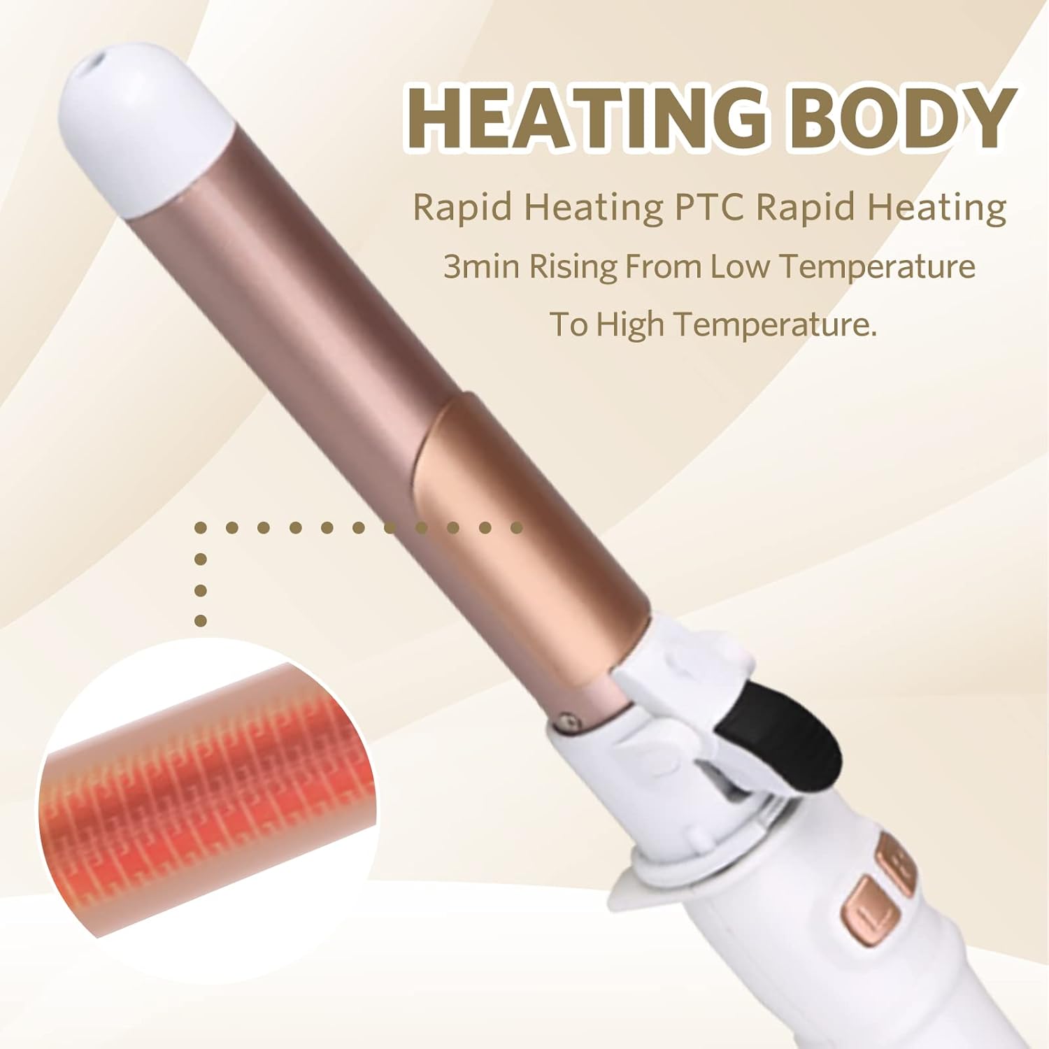 WaveLuxe | Doppel-Lockenstab und Haartrockner für müheloses Salon-Styling zu Hause 5