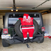 Weihnachtliche Eleganz | Hängender Weihnachtsmann für festliche Dekorationen 5