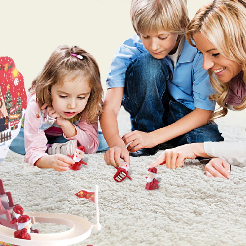 Weihnachtsluxus | Musikalische Weihnachtsmann-Kletterleiter als Dekoration 2